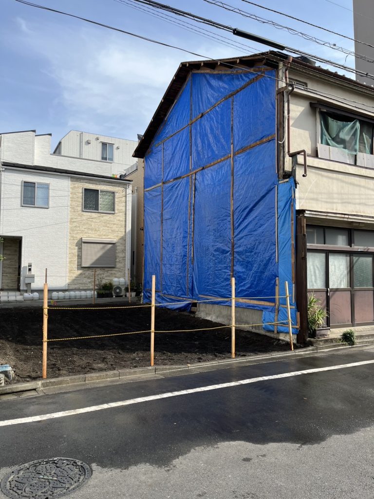 更地完工