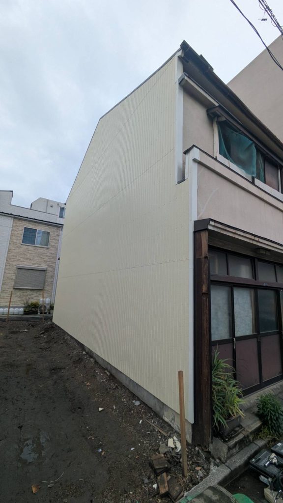 外壁補修　完了