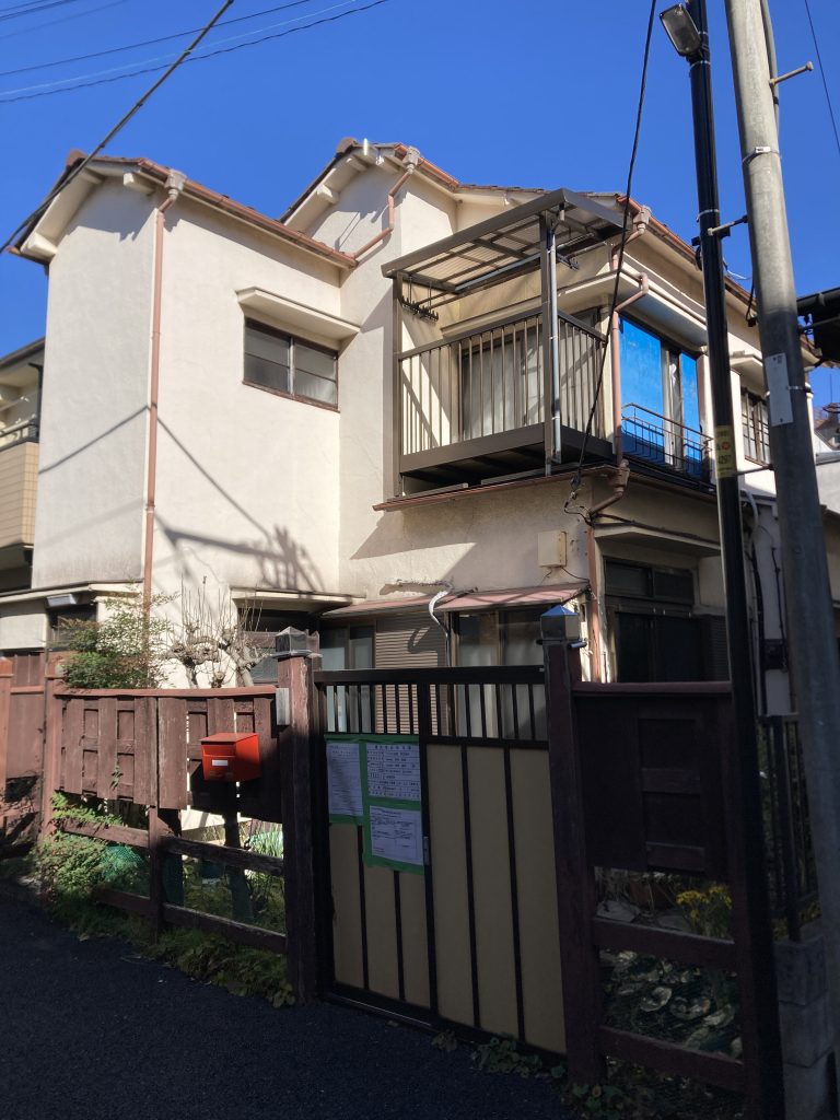 文京区　木造二階建て解体工事